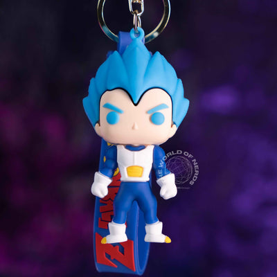 Dragon Ball Z Vegeta Keychain - Collectible Anime Accessory - 2