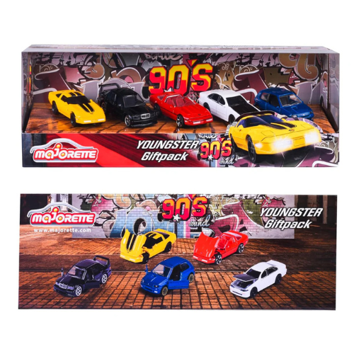 MAJORETTE YOUNGSTER 90'S 5 PCS GIFTPACK