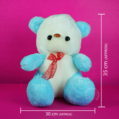 Teddy Bear Soft Toy – Blue - 2