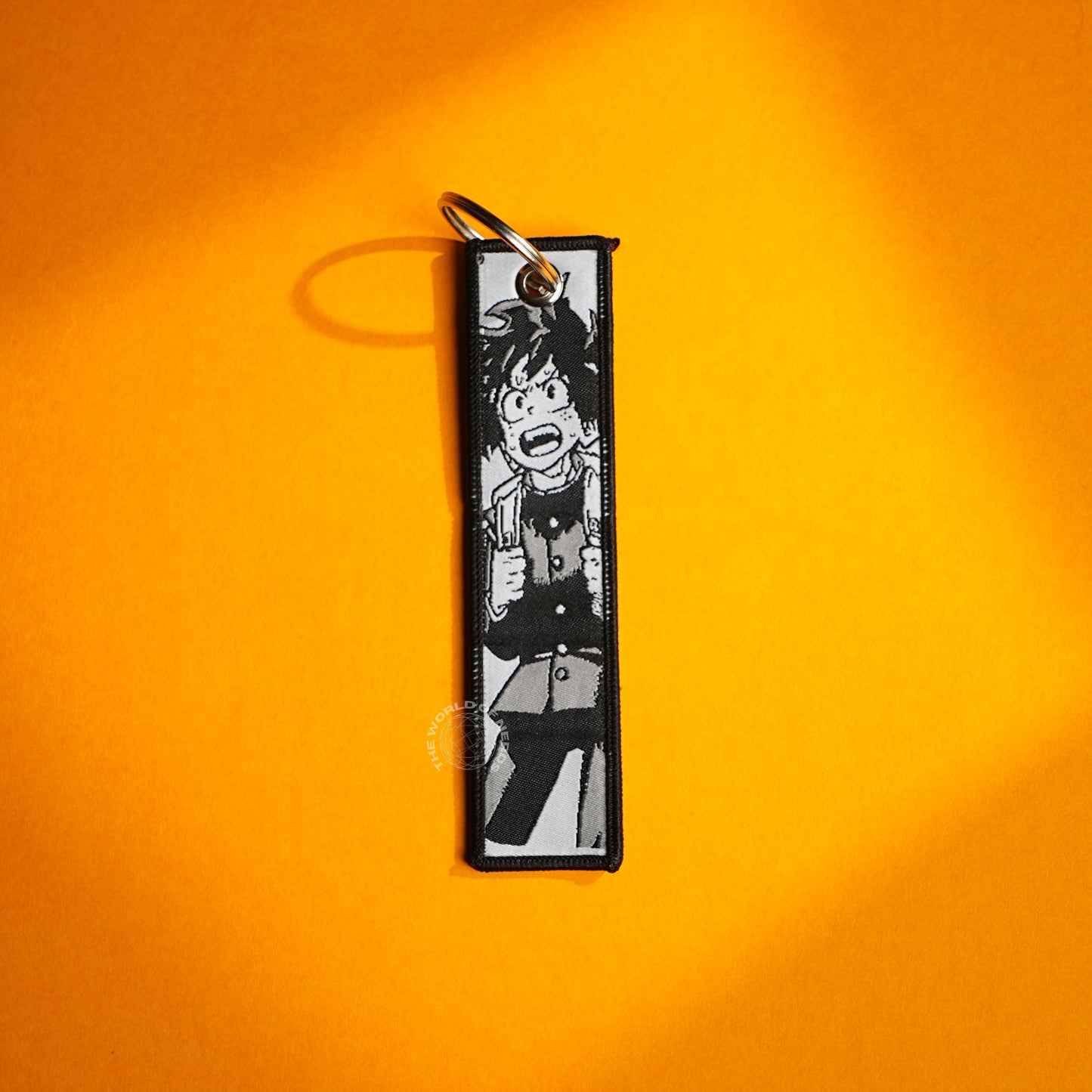 Deku’s Determined Gaze: Midoriya Keychains in Action