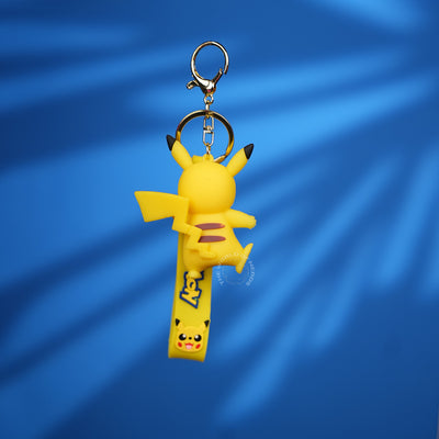 Pikachu Happy Pose PokΓ©mon Strap Keychain - 2
