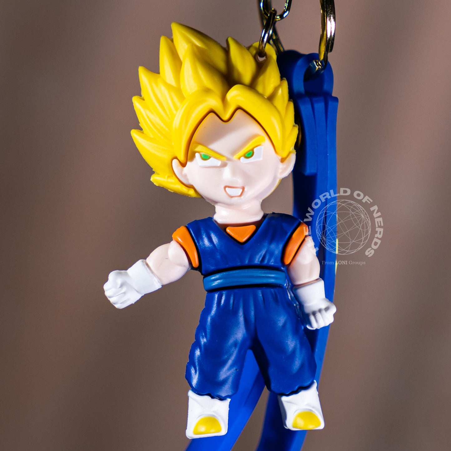 DRAGON BALL Z VEGETA GOKU KEYCHAIN