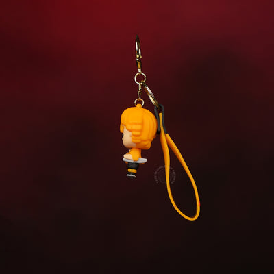 Zenitsu Agatsuma Sleeping Thunder Pose Keychain - 2