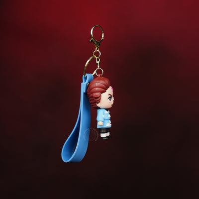 Tanjiro Kamado Casual Chibi Anime Keychain - 2