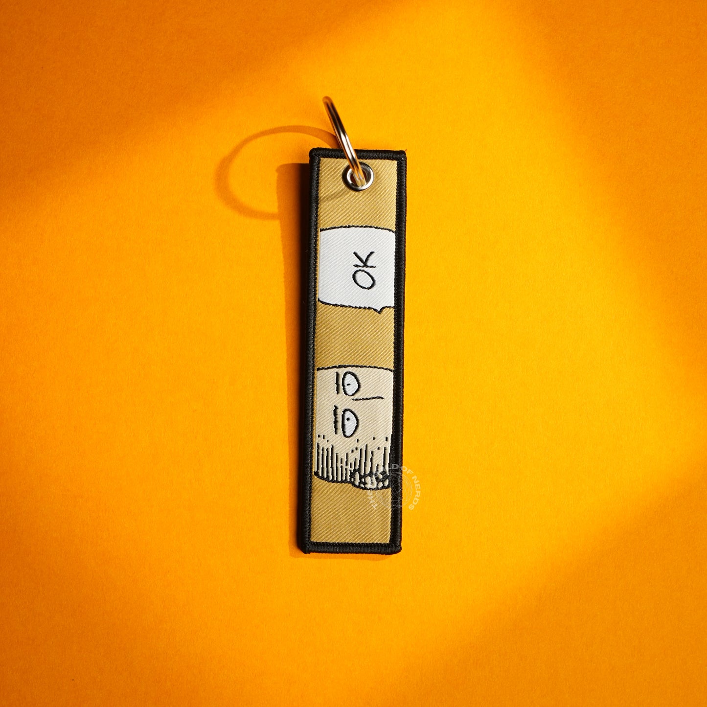 One Punch Man Saitama Keychain – The Iconic ‘OK’ Expression