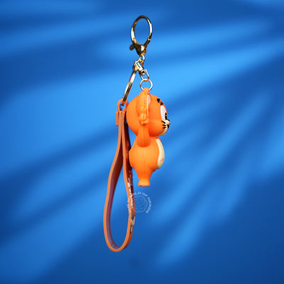 Jerry Waving Cartoon Strap Keychain - 2