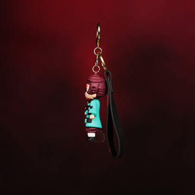 Tanjiro Kamado Classic Warrior Chibi Keychain - 2