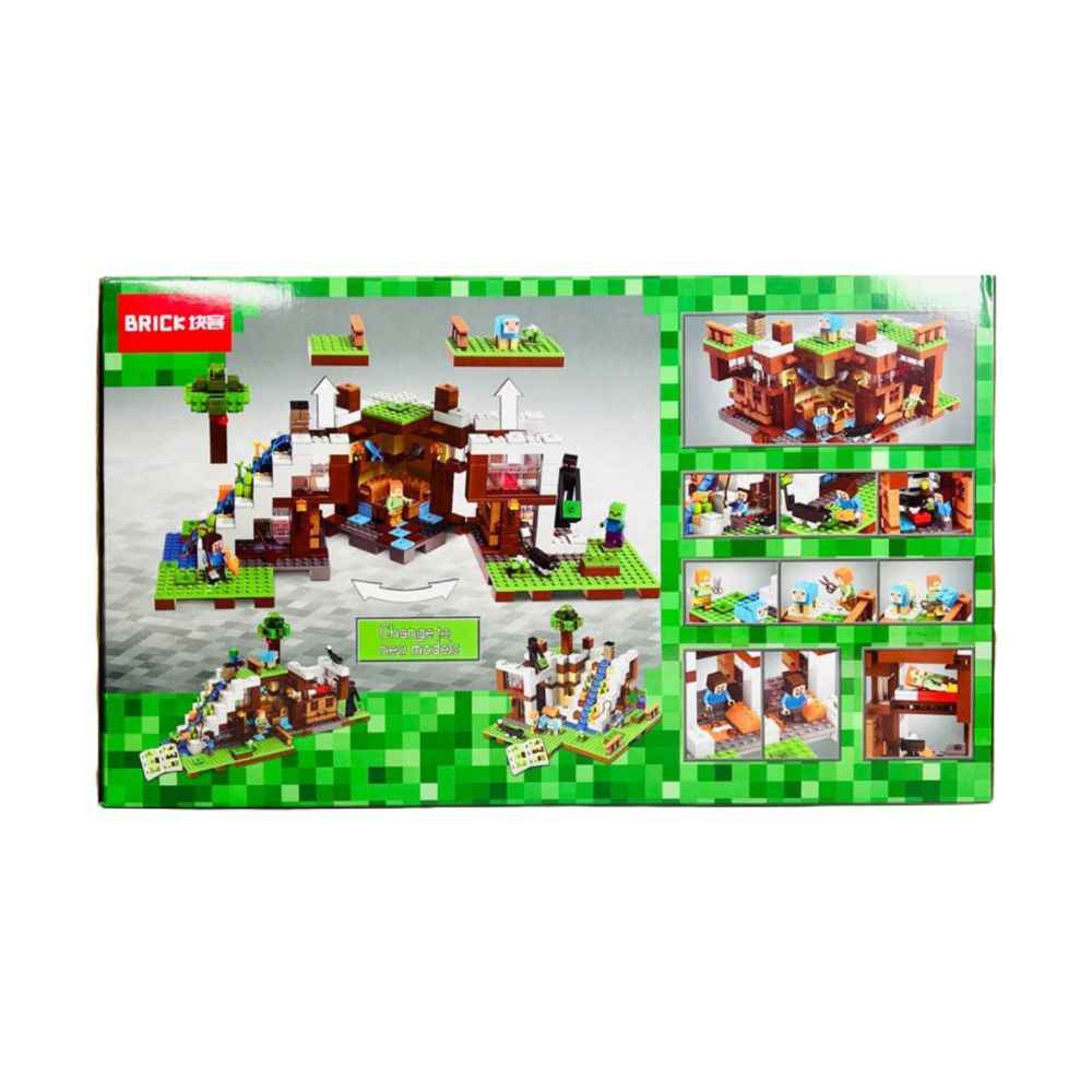 BRICK MY WORLD Minecraft Building Blocks 729+ PCS Set
