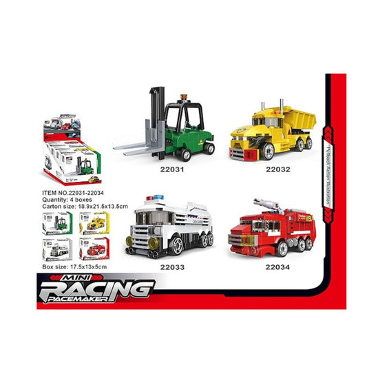 DECOOL MINI RACING PACEMAKER PULLBACK CASH CARRIER