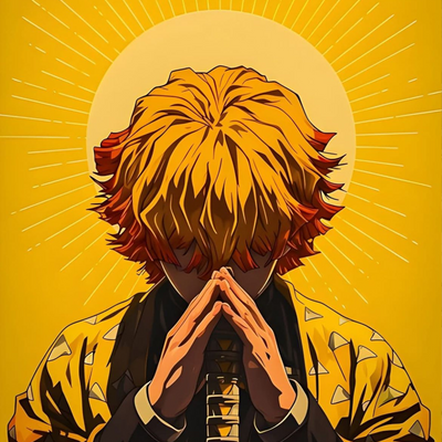 Thunder Anime Warrior A3+ HD Character Wall Poster - 2