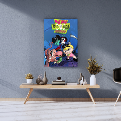 The Grim Adventures of Billy & Mandy A3+ HD Wall Poster
