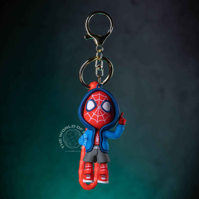 SPIDERMAN BLUE HOODY KEYCHAIN - Ideal Collectible for True Fans