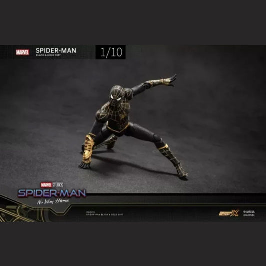 Spider-Man: Black & Gold Suit Action Figure – No Way Home Edition