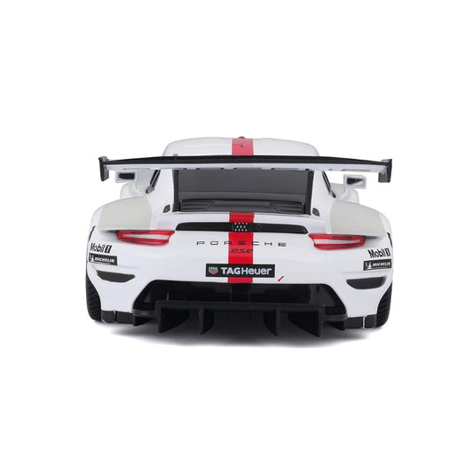 BBURAGO WHITE PORSCHE 911 RSR SCALE - 1:24