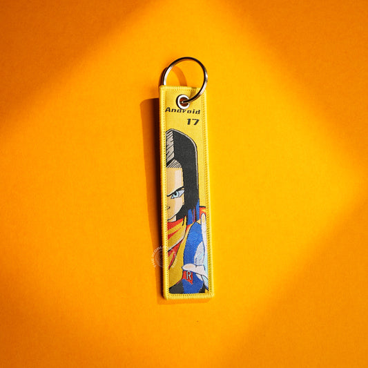 Anime Character Keychain Set – DBZ Android 17 & 18