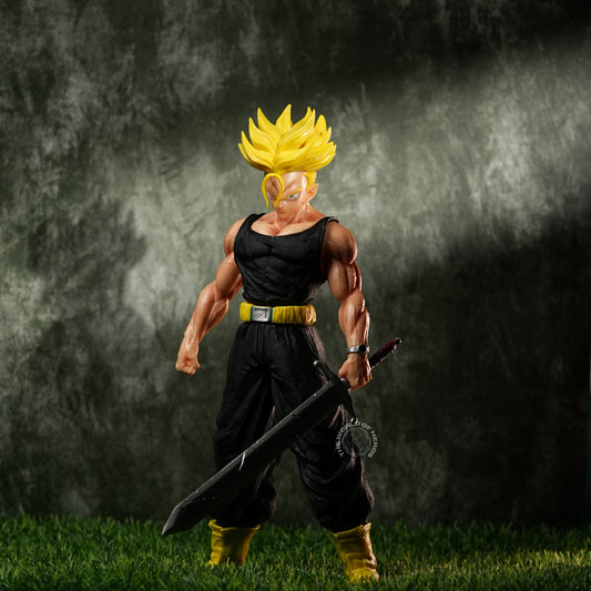 Gotenks Unleashed: The Super Saiyan Fighter