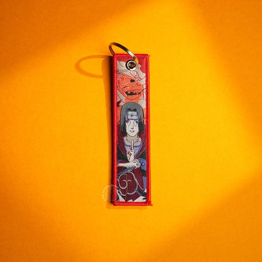 Itachi Uchiha Keychain | Sharingan Akatsuki Collectible Anime Keychain