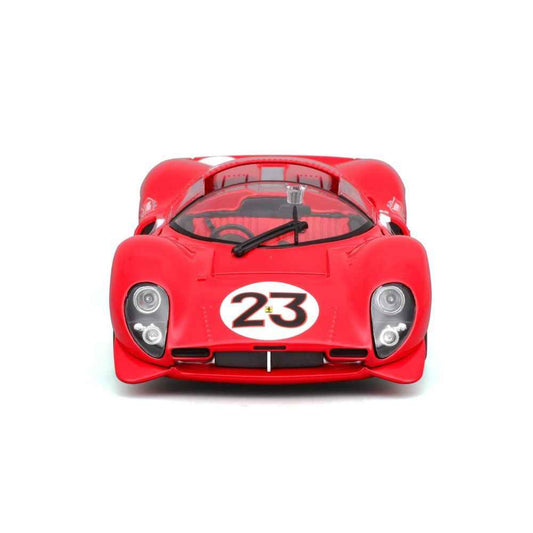 BBURAGO Ferrari 330 P4 1967 Scale Model 1:24 Collectible - Perfect BBURAGO Ferrari 330 P4 Scale Model for Collectors