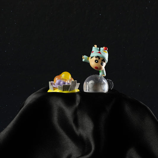 Cute Shinchan Snow Globe Figure