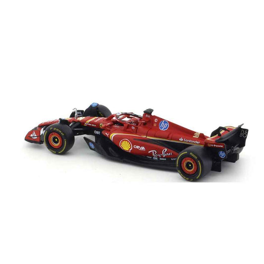 BBURAGO Ferrari SF 24 Leclerc 1:43 Scale Model Car