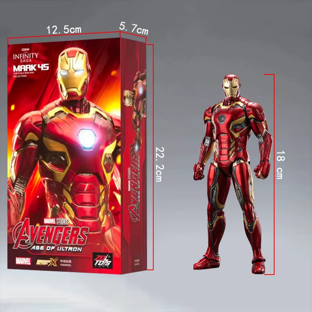 Iron Man Mark 45 – ZD Toys Premium Marvel Collectible Figure – The