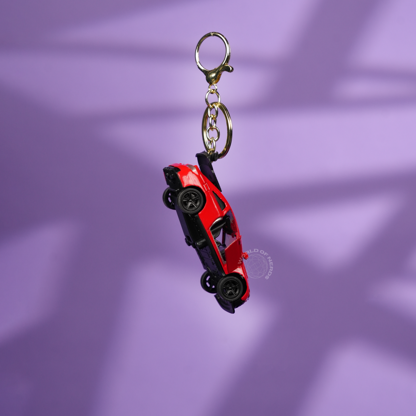 Red BMW Car Keychain