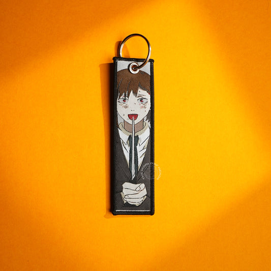 Chainsaw Man Keychain – Power & Aki Scene Design