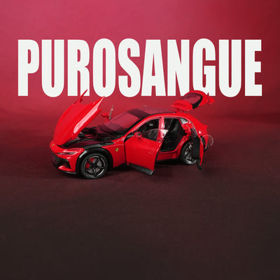 Ferrari Purosangue Diecast Model Car – 1:22 Scale (Red) - 2