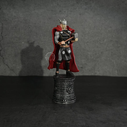 Marvel Chess Collection Thor Figure – White Bishop Collectible