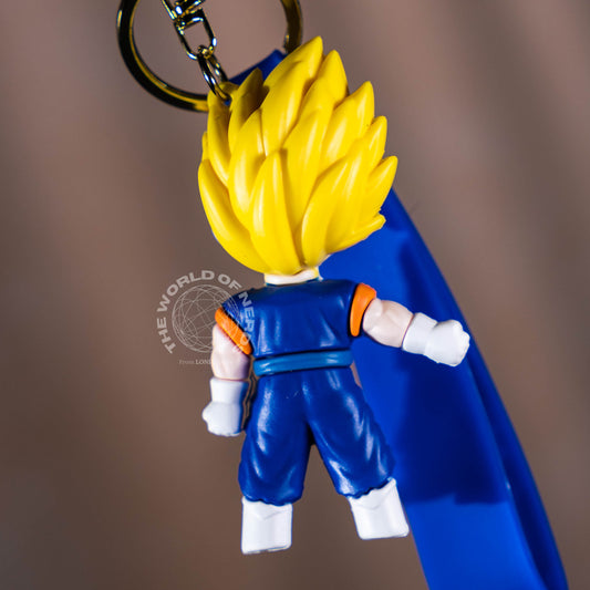DRAGON BALL Z VEGETA GOKU KEYCHAIN