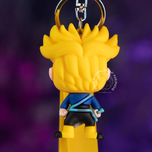 DRAGON BALL Z SUPER SAIYAN TRUNKS KEYCHAIN