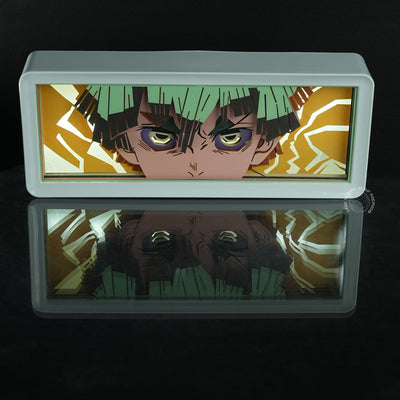 Demon Slayer Zenitsu Shadow Eyes Frame Light Box - 2