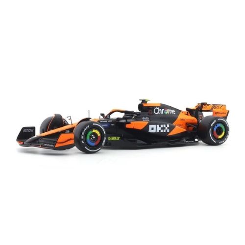 BBURAGO MCLAREN MCL 38 MIAMI GRAND PRIX 2024 LANDO NORRIS SCALE - 1:24