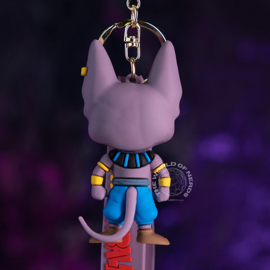 DRAGON BALL Z BEERUS KEYCHAIN