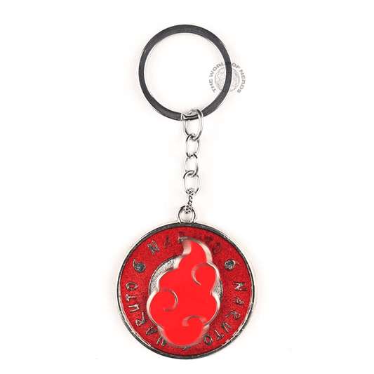 Akatsuki Cloud Keychain – Symbol of Rebellion and Strength