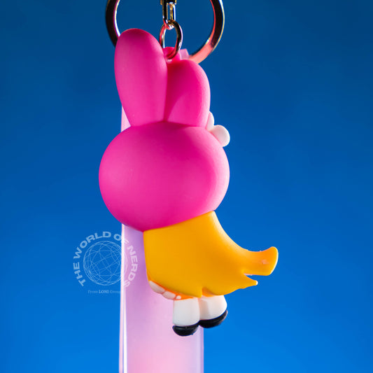 BLOSSOM THE POWERPUFF GIRLS KEYCHAIN