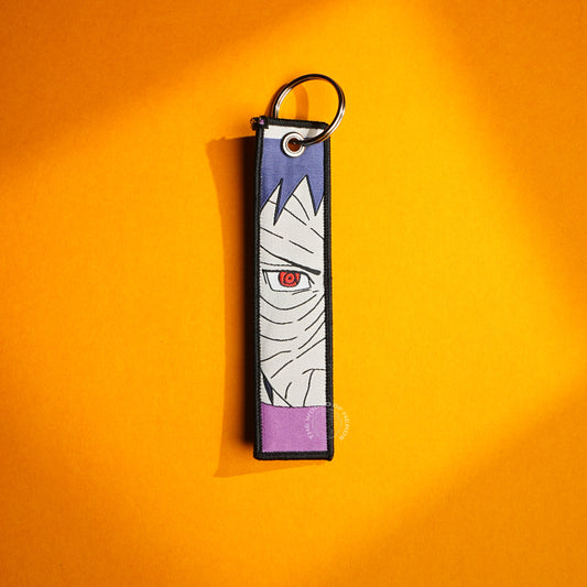 Naruto Keychain Set – Obito Uchiha Sharingan & Rinnegan