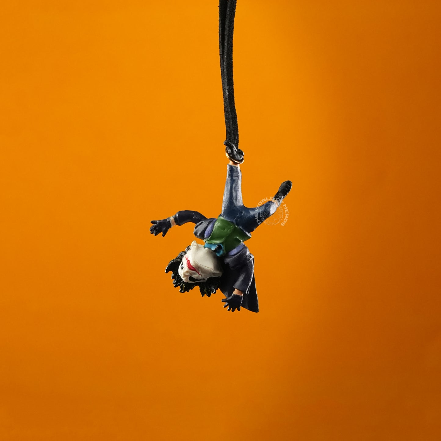 The Joker Hanging Upside Down Chaos in Miniature