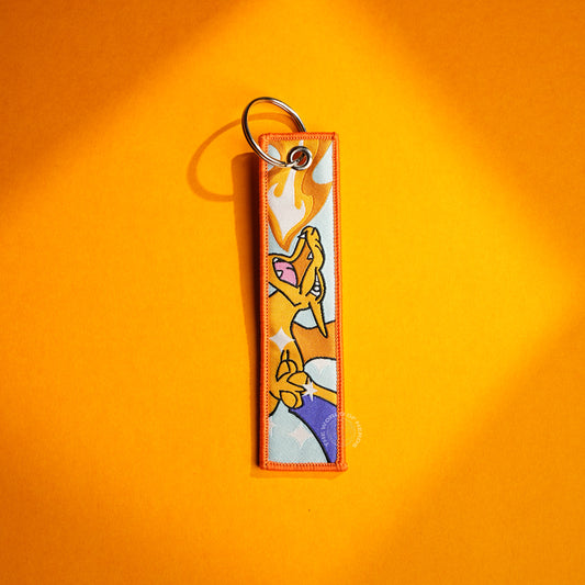 Pokémon Charizard Keychain – Featuring Charizard and Poké Balls