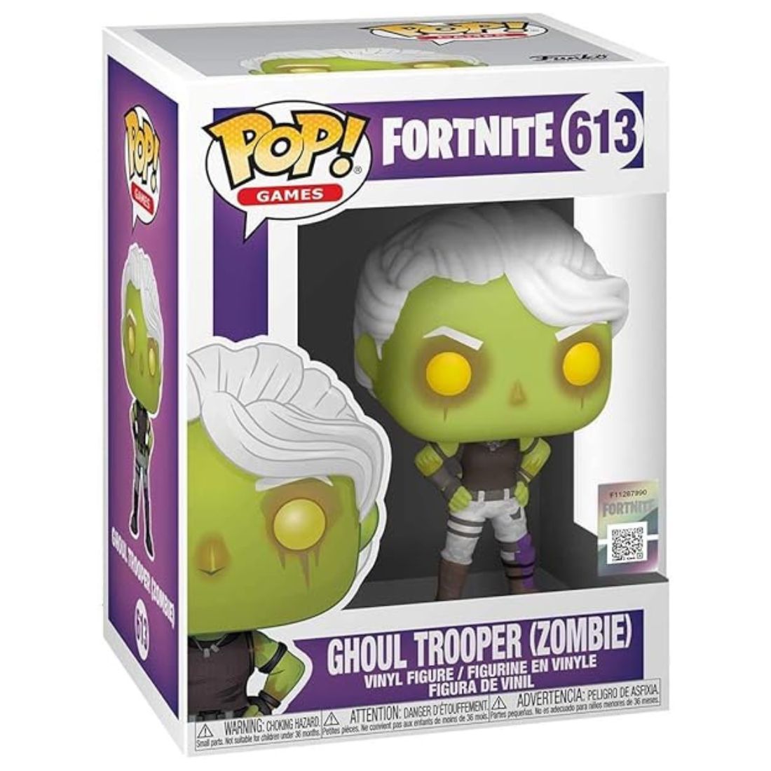 FUNKO POP! GAMES:FORTNITE-GHOUL TROOPER(ZOMBIE)-613