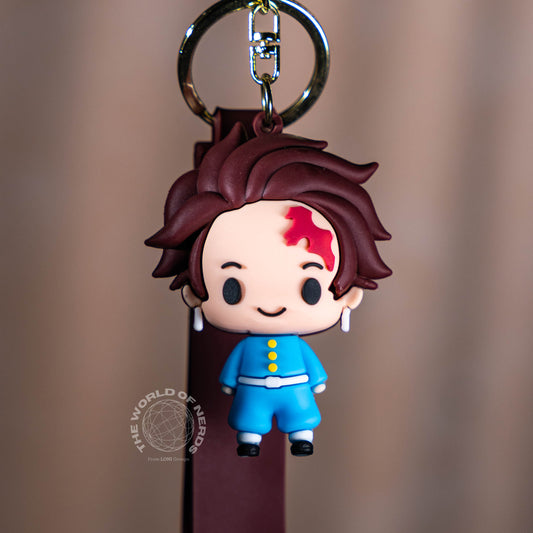 DEMON SLAYER TANJIRO KAMADO KEYCHAIN