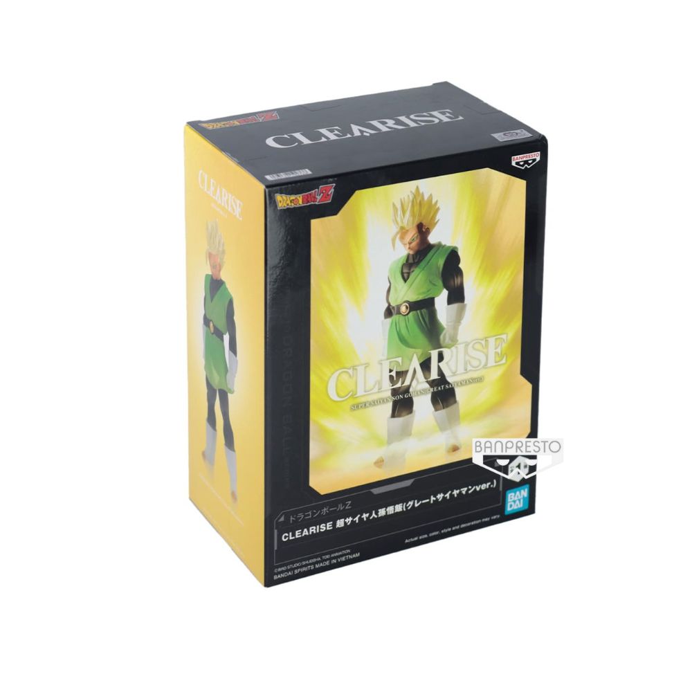BANPRESTO DRAGON BALL Z CLEARISE SUPER SAIYAN SON GOHAN ( GREAT SAIYAMANVER )