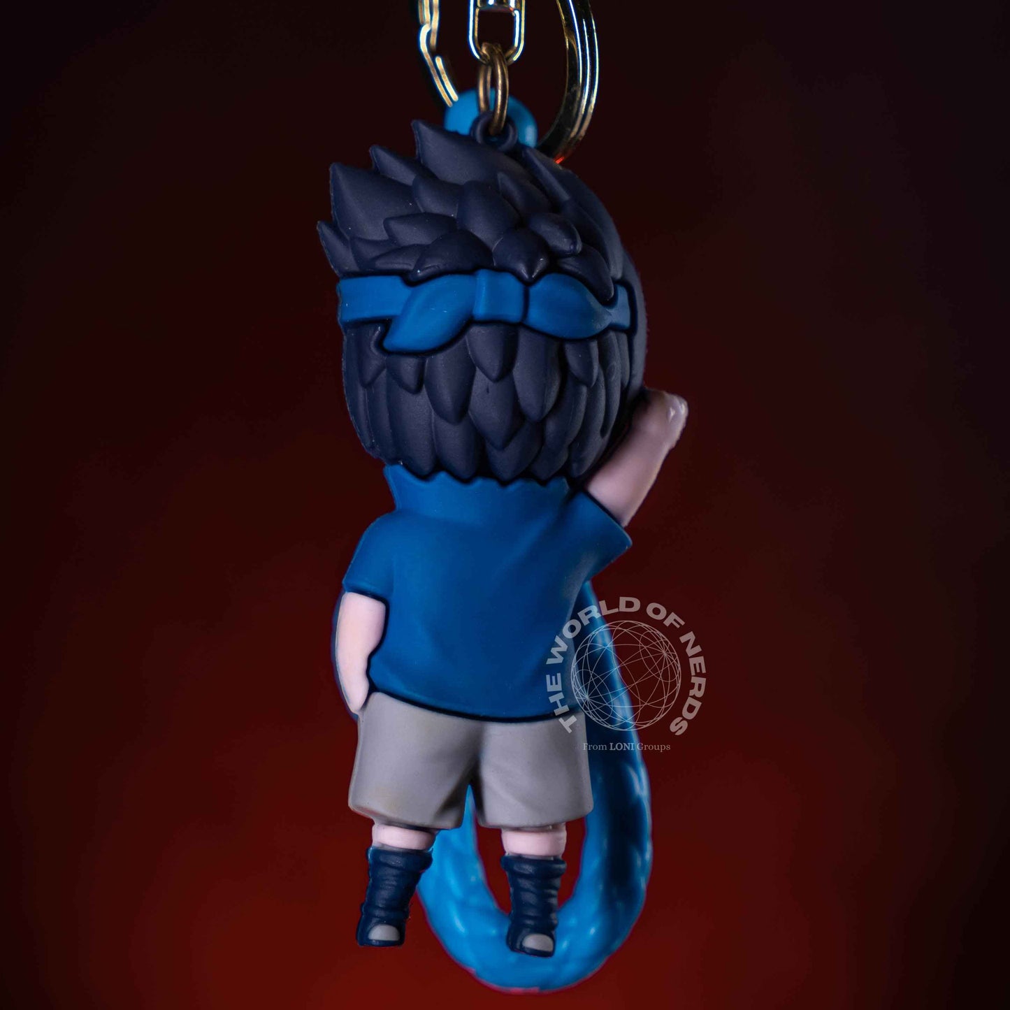 Uchiha Sasuke Keychain - Trendy Naruto Accessories for True Fans