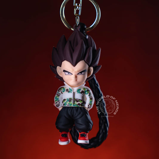 VEGETA IN HOODY KEYCHAIN