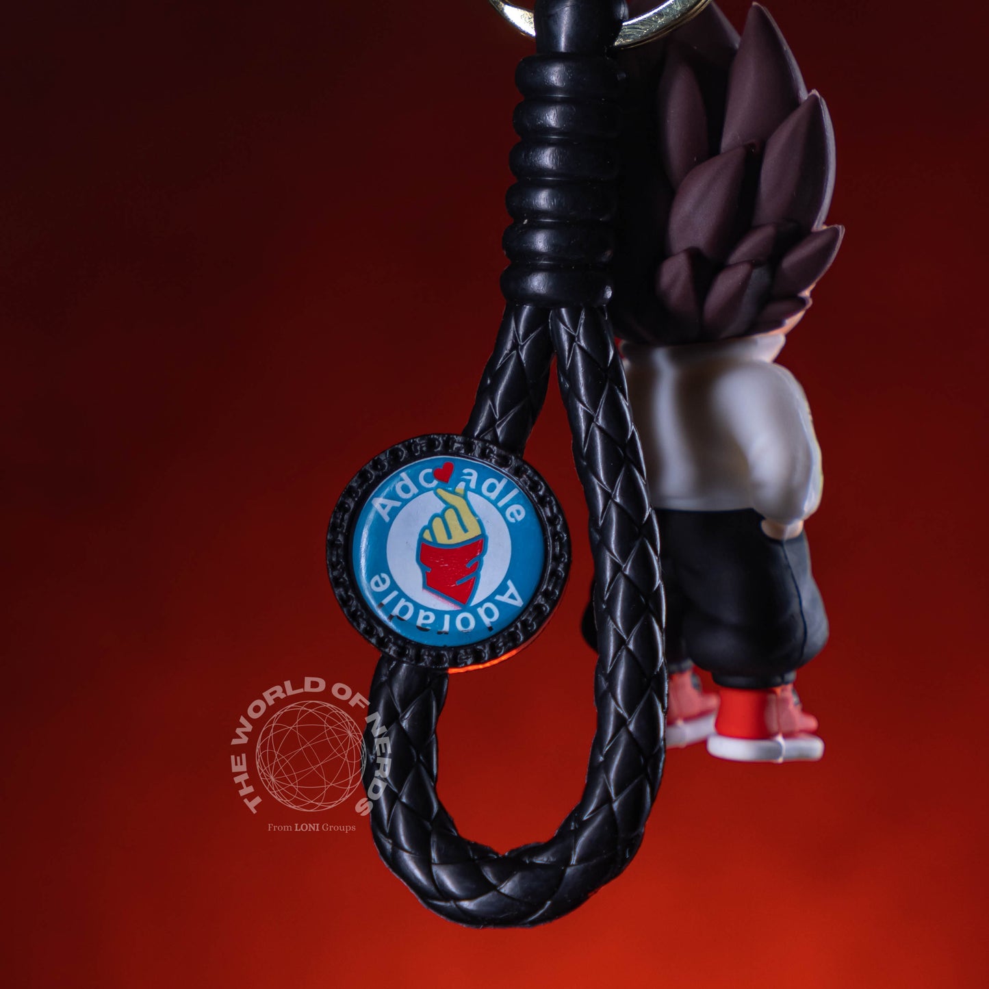 VEGETA IN HOODY KEYCHAIN