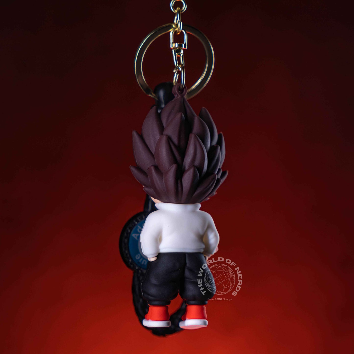 Vegeta Keychain in Hoody - Perfect Gift for Dragon Ball Fans