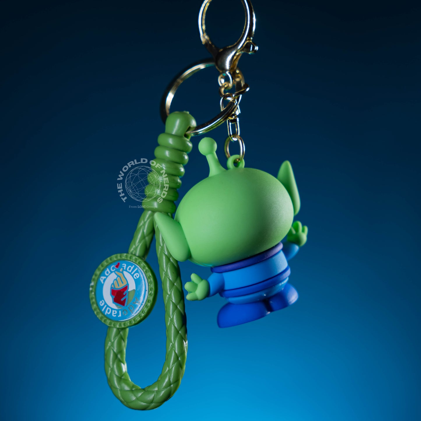 TOY STORY GREEN ALIEN KEYCHAIN