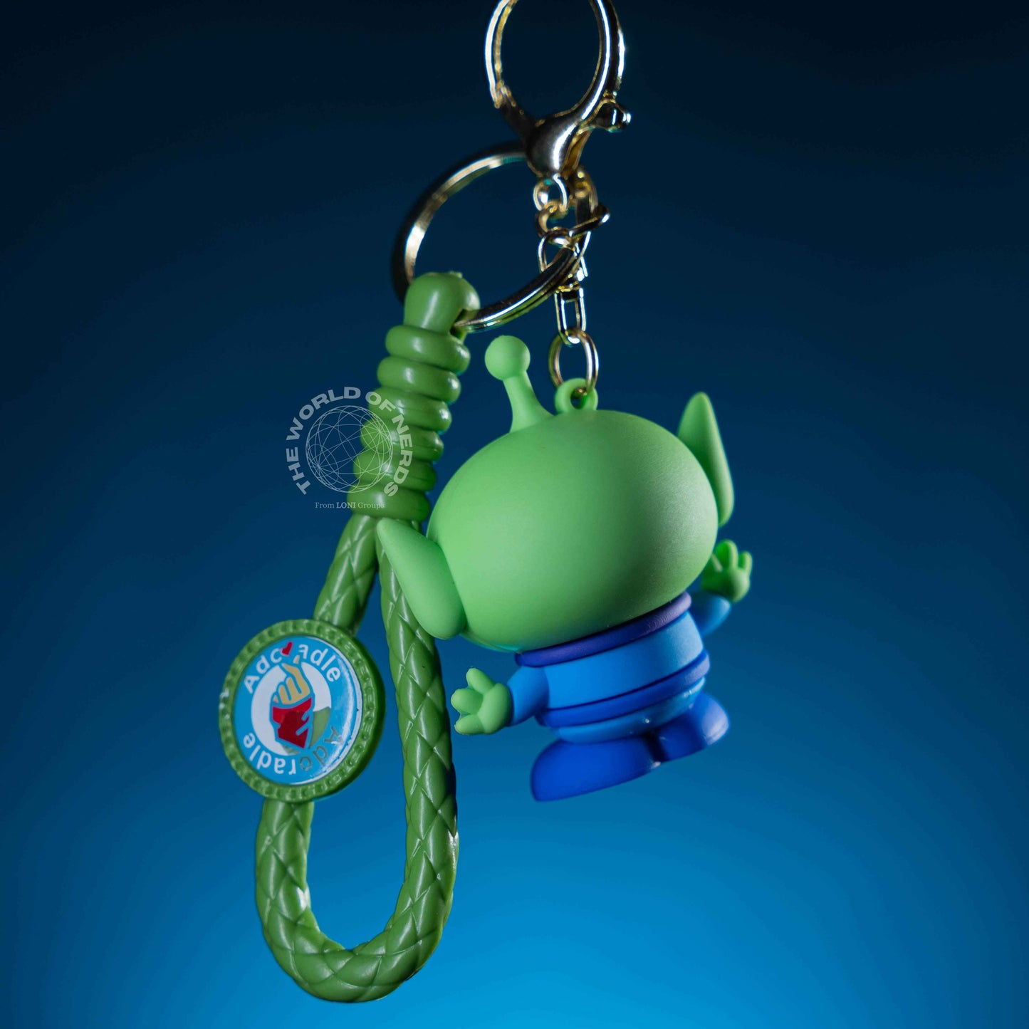 TOY STORY GREEN ALIEN KEYCHAIN