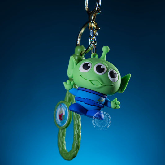 TOY STORY GREEN ALIEN KEYCHAIN