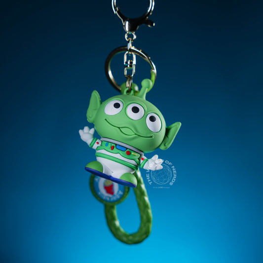 TOY STORY ALIEN AS BUZZ LIGHTYEAR KEYCHAIN